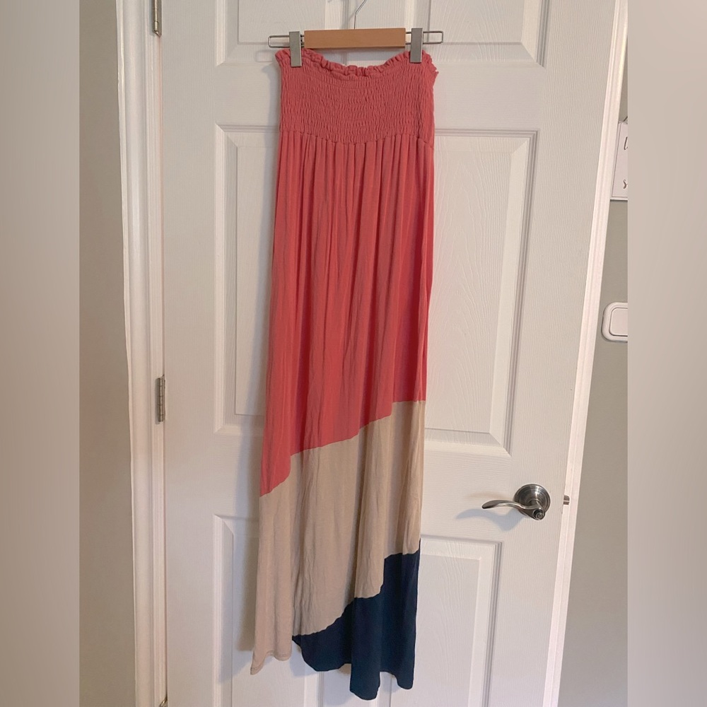 Strapless Maxi Dress